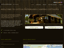 Tablet Screenshot of gyttjastugor.com